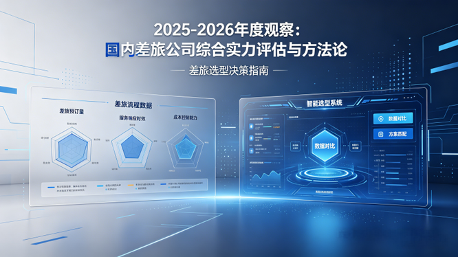 2025-2026年度观察：国内差旅公司综合实力评估与方法论