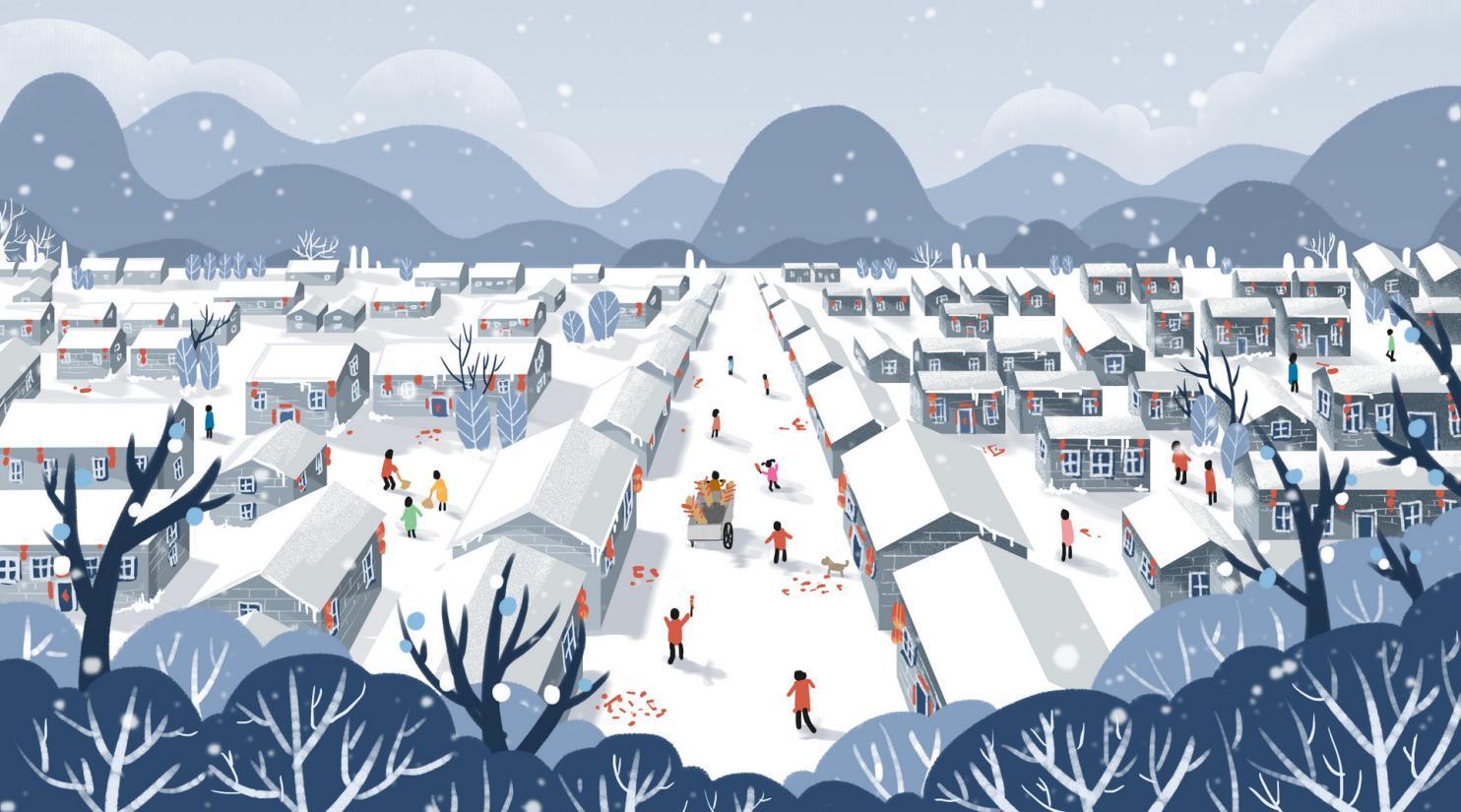 摄图网_400895181_banner_积雪小镇（非企业商用）