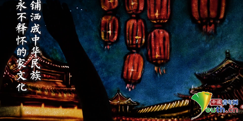 春晚的国宝不过瘾 再看看沙画里的中国非遗