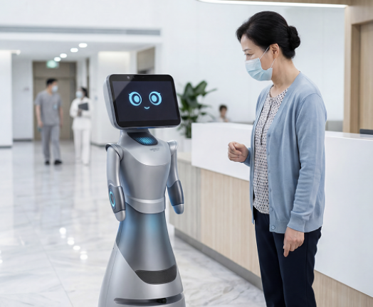 猎户星空豹小秘Pro AI Agent语音交互服务机器人