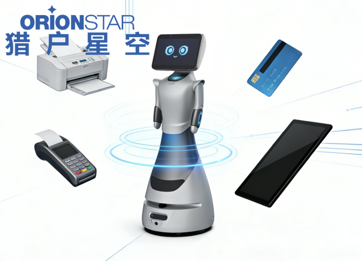 猎户星空豹小秘Pro AI Agent语音交互服务机器人