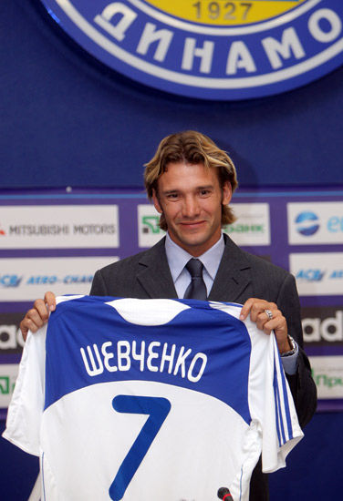 中国十大退货巨星:维埃拉舍瓦在列 申花错过5