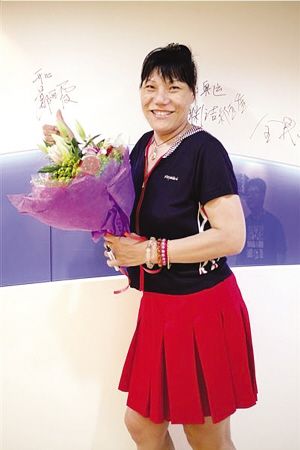 女篮明星郑海霞结束剩女生活