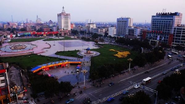今日的邢台城市风光
