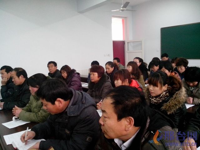 南和教育局到郝桥学区年终考核