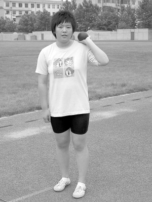 记亚洲青少年田径锦标赛女子铅球冠军、我市运