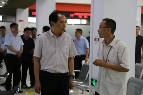 省委组织部副部长省重点工作大督查办公室主任苑鸿志一行到邢台市信都